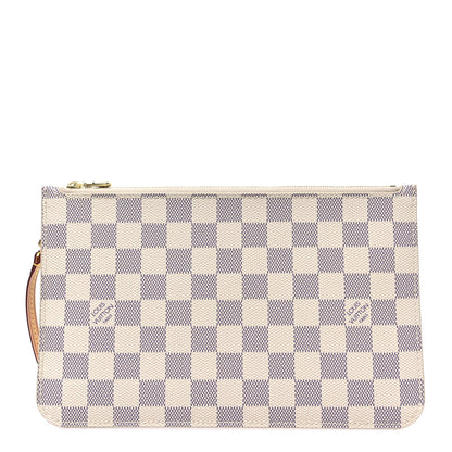 Louis Vuitton Damier Azur Neverfull MM GM Pochette 1 of 7