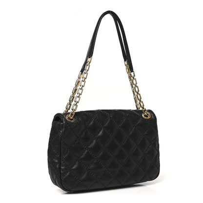 Chanel Calfskin Quilted Retro Chain Flap Black 3 of 11