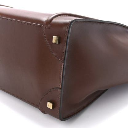 Celine Smooth Calfskin Mini Luggage Caramel 12 of 12