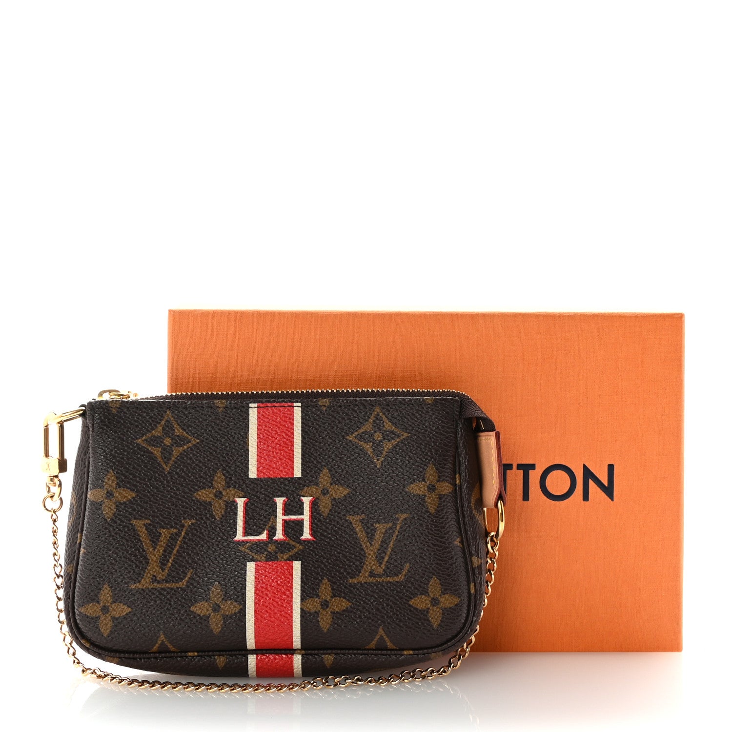 Louis Vuitton Monogram My LV Heritage Mini Pochette Accessories White Rouge 8 of 8