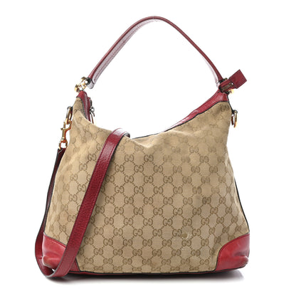 Gucci Monogram Small Miss GG Hobo Red 1 of 10