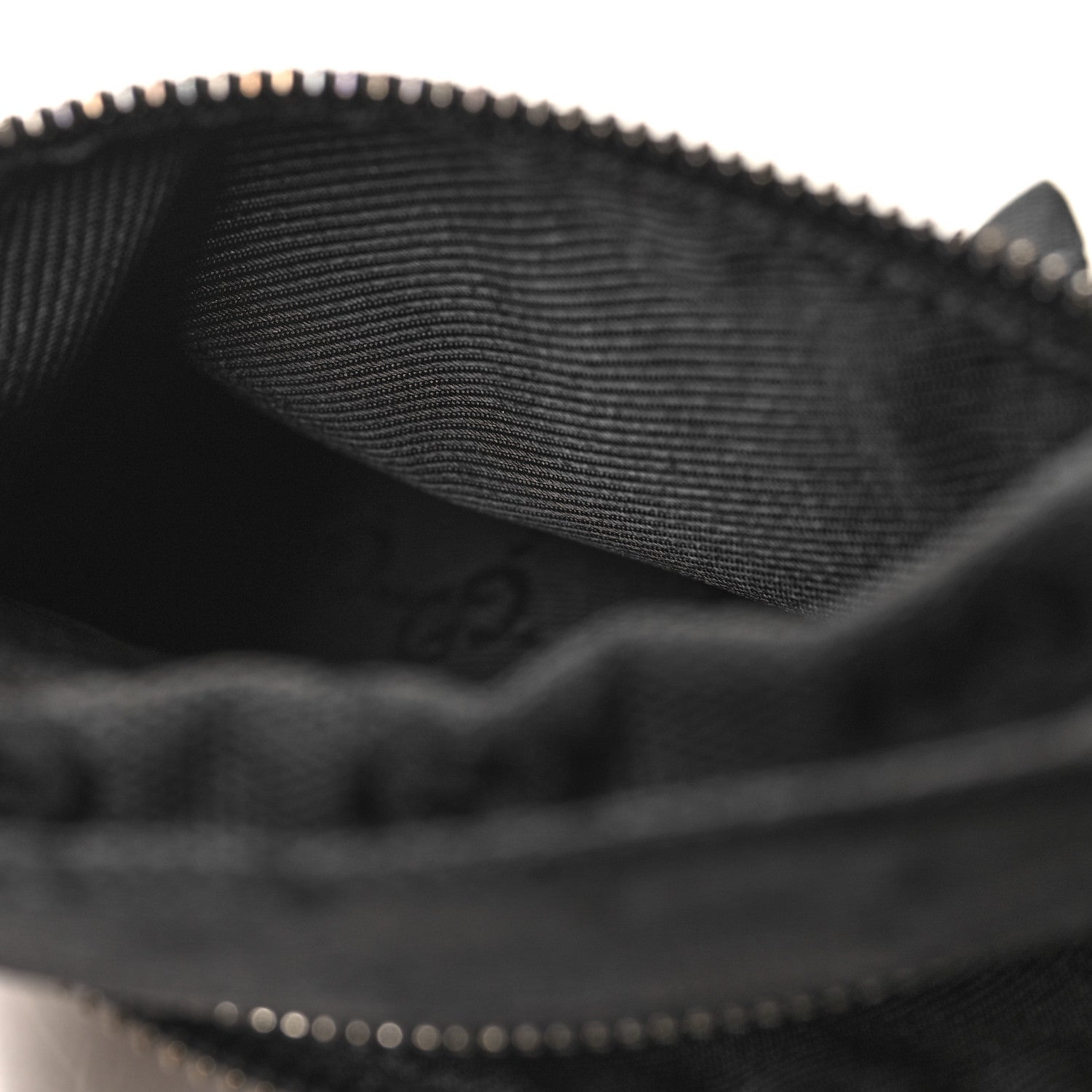 Gucci GG Monogram Double Pocket Belt Bag Black 7 of 13