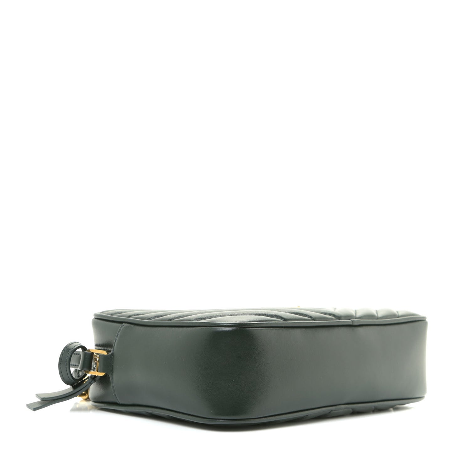 Calfskin Matelasse Monogram Lou Camera Bag Military Green