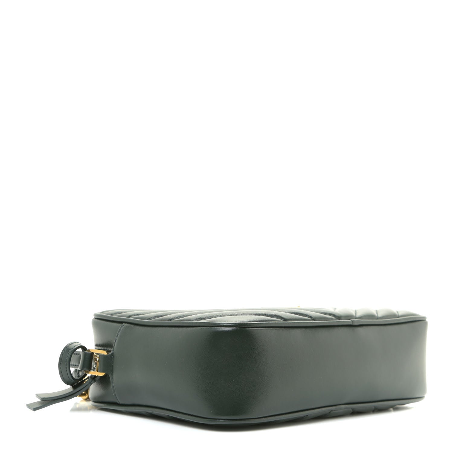 Saint Laurent Calfskin Matelasse Monogram Lou Camera Bag Military Green 4 of 11