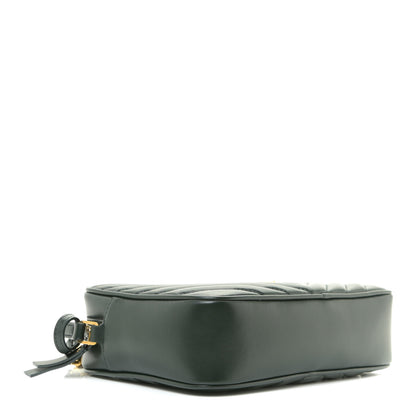 Saint Laurent Calfskin Matelasse Monogram Lou Camera Bag Military Green 4 of 11