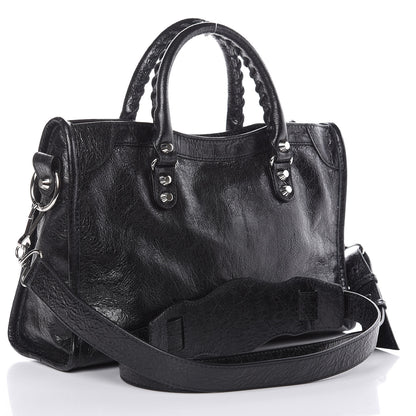 Balenciaga Agneau Classic Silver Hardware S City Black 3 of 10