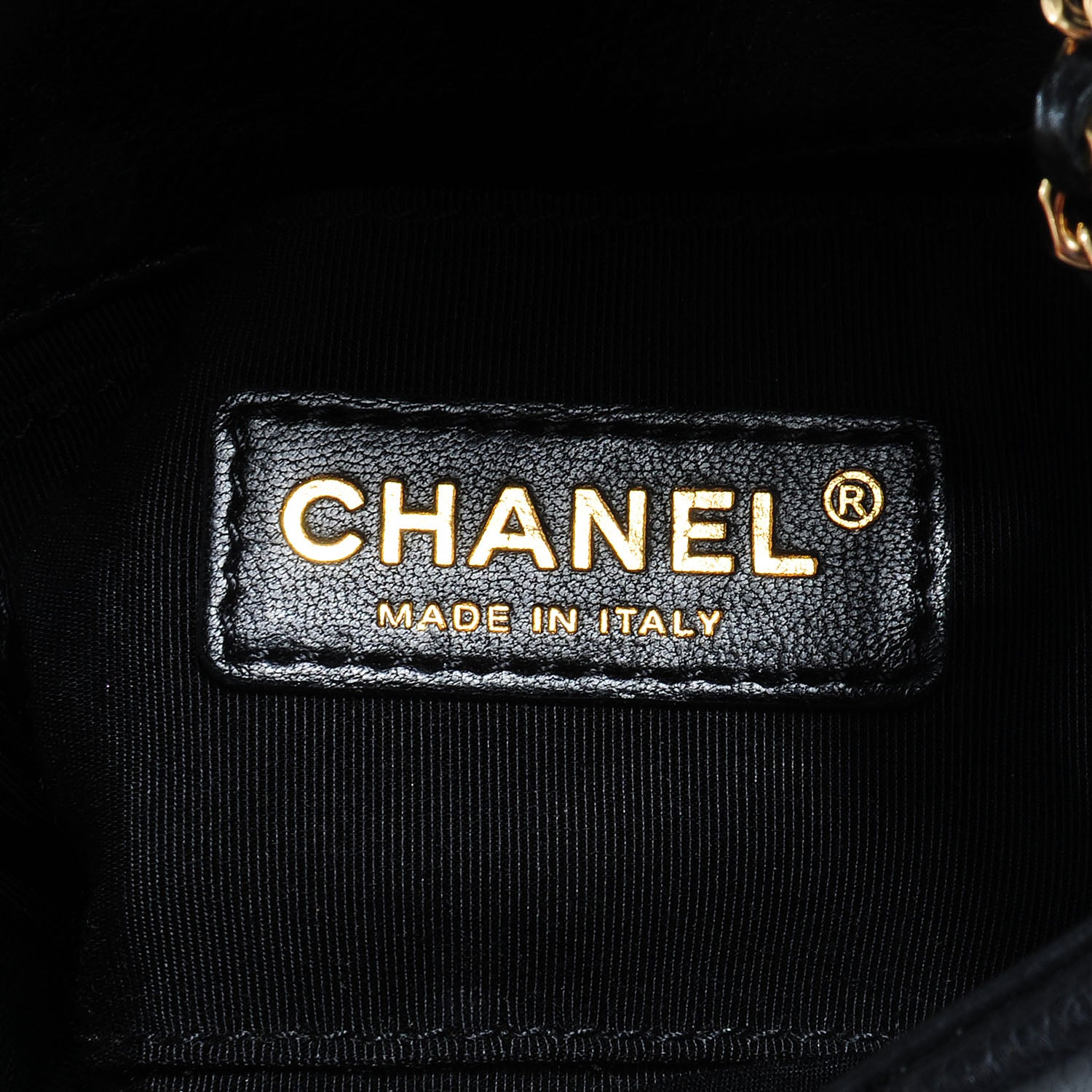 Chanel Calfskin Mini Chain Me Flap Black 6 of 7