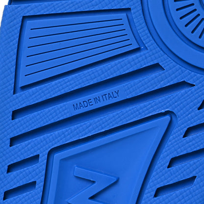 Louis Vuitton Damier Pop Grained Calfskin Mens LV Trainer Sneakers 10 Blue 7 of 11