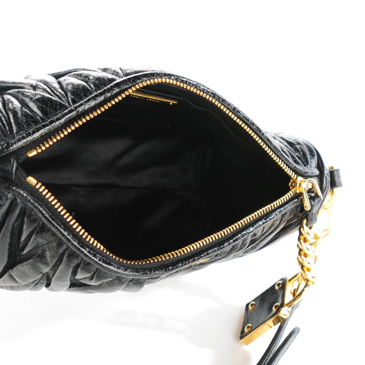Nappa Matelasse Lux Shoulder Bag Nero Black