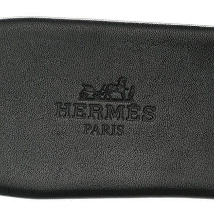 Hermes Calfskin Dune Sandals 37 Black 7 of 11
