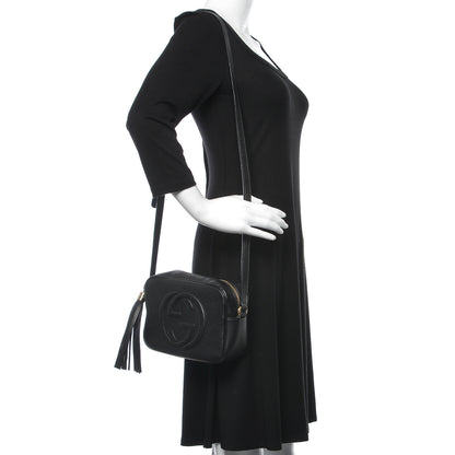 Gucci Pebbled Calfskin Small Soho Disco Bag Black 2 of 9
