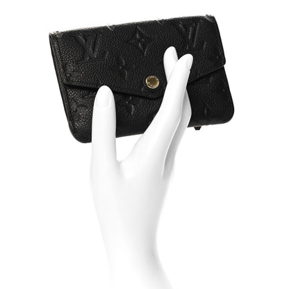 Louis Vuitton Empreinte Key Pouch Black 2 of 6