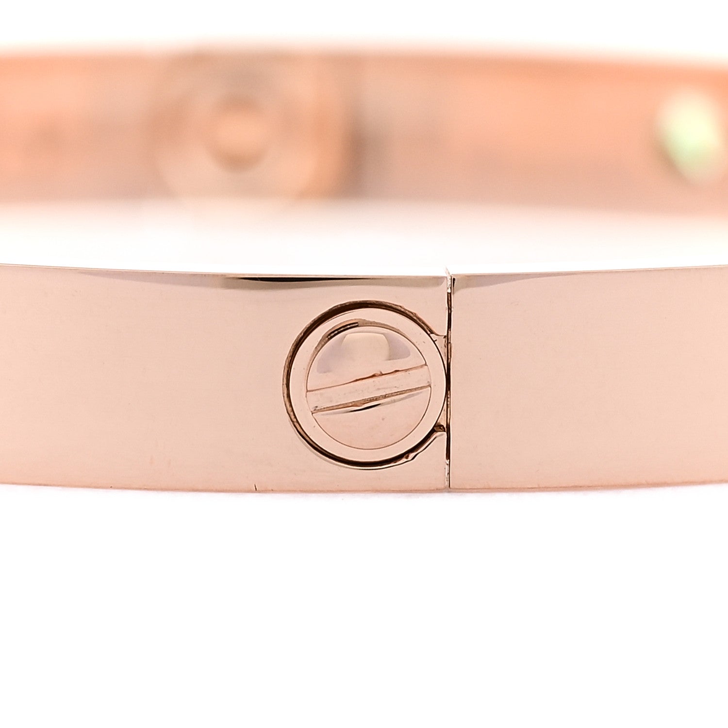 Cartier 18K Pink Gold Sapphire Garnet Amethyst LOVE Bracelet 18 7 of 8