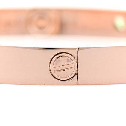 Cartier 18K Pink Gold Sapphire Garnet Amethyst LOVE Bracelet 18 7 of 8