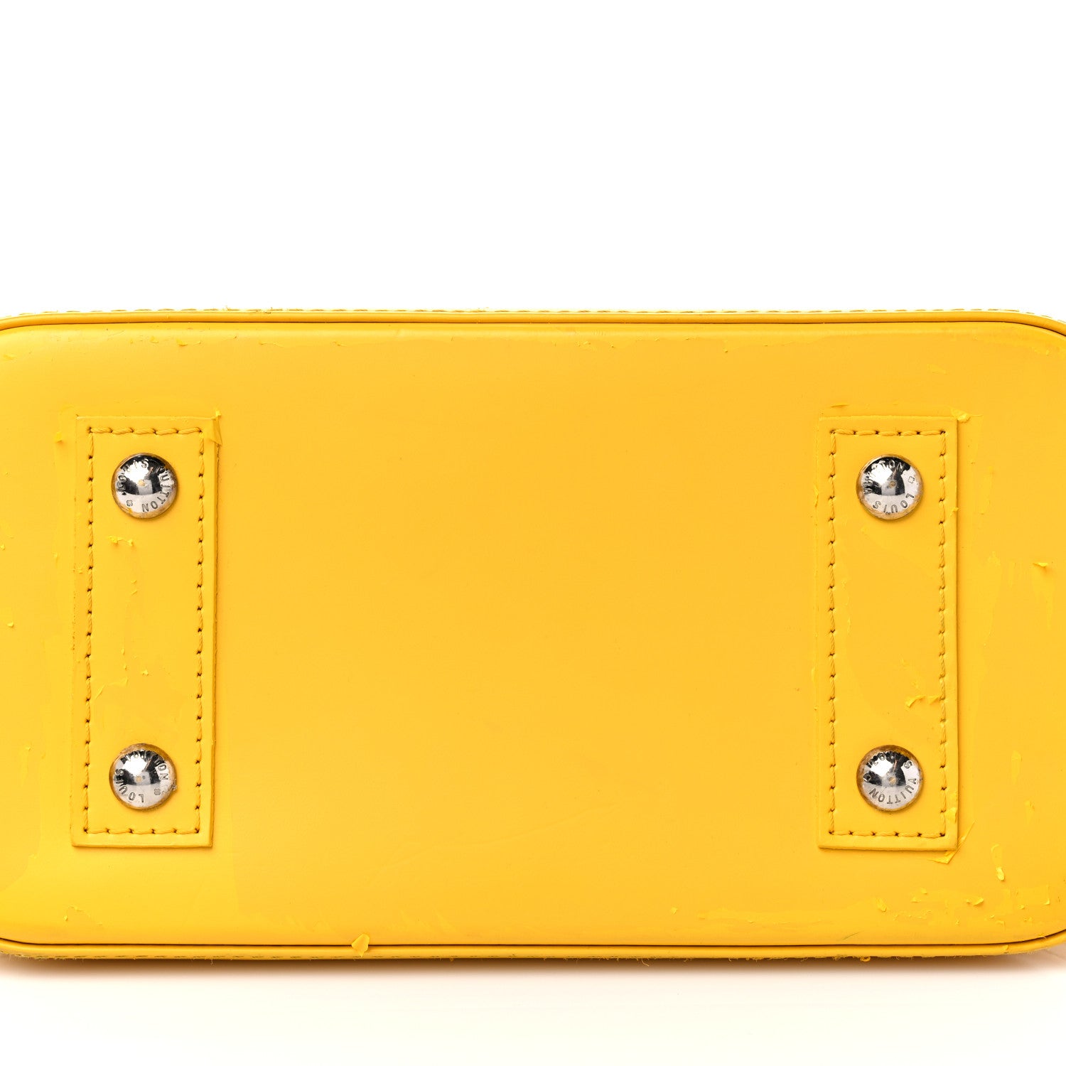 Louis Vuitton Epi Alma BB Citron 9 of 11
