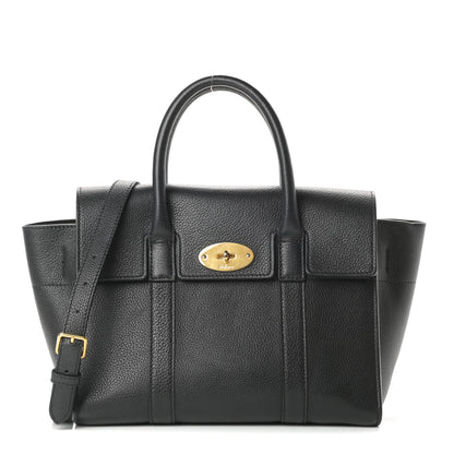 Mulberry Classic Grain Small New Bayswater Black 1 of 14