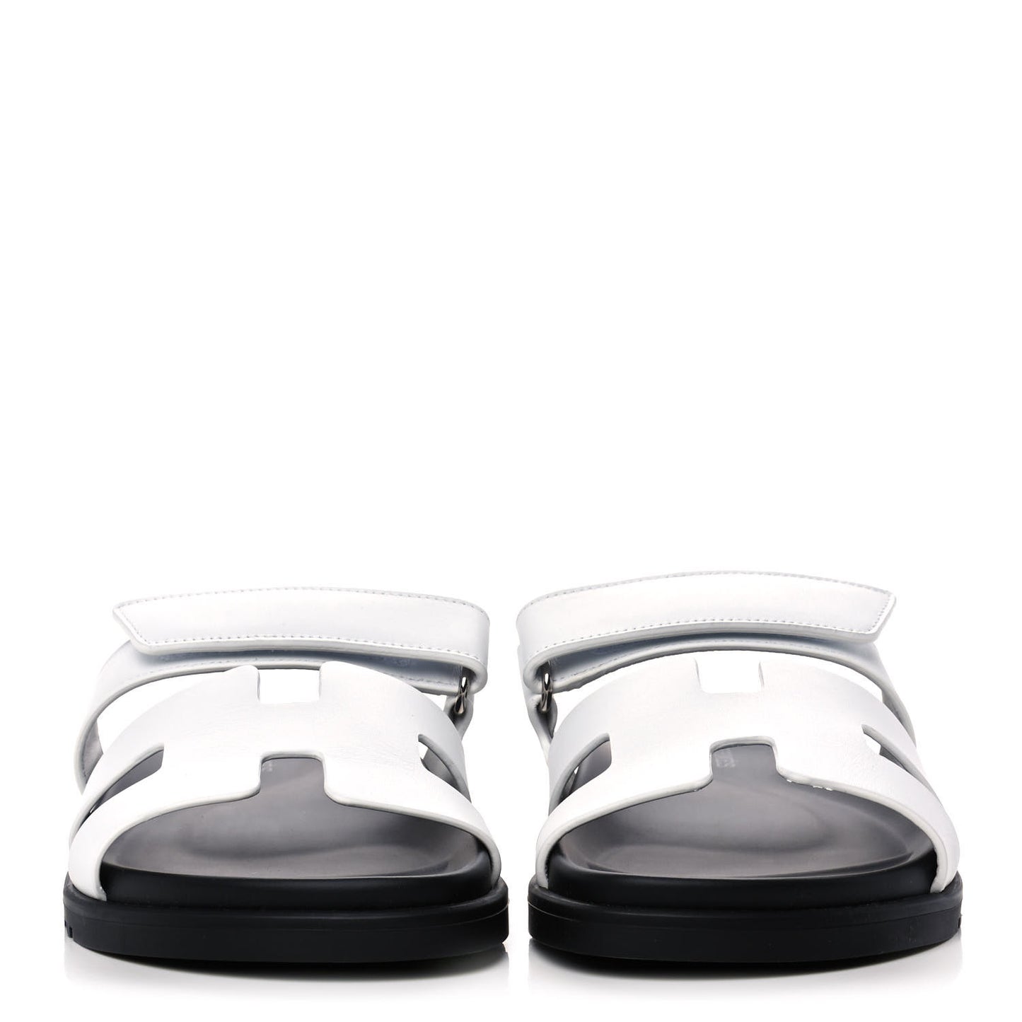 Calfskin Womens Chypre Sandals 39.5 White