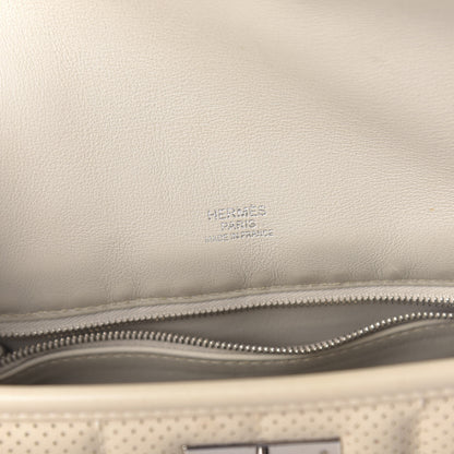Hermes Veau Swift Mini Sac Berline Craie Gris Perle 8 of 9