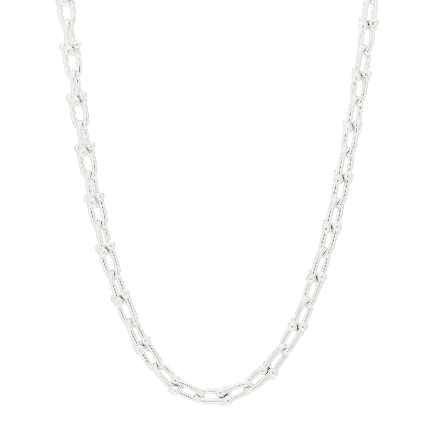 Sterling Silver Small HardWear Link Necklace