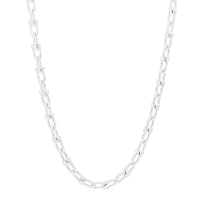 Tiffany Sterling Silver Small HardWear Link Necklace 1 of 4