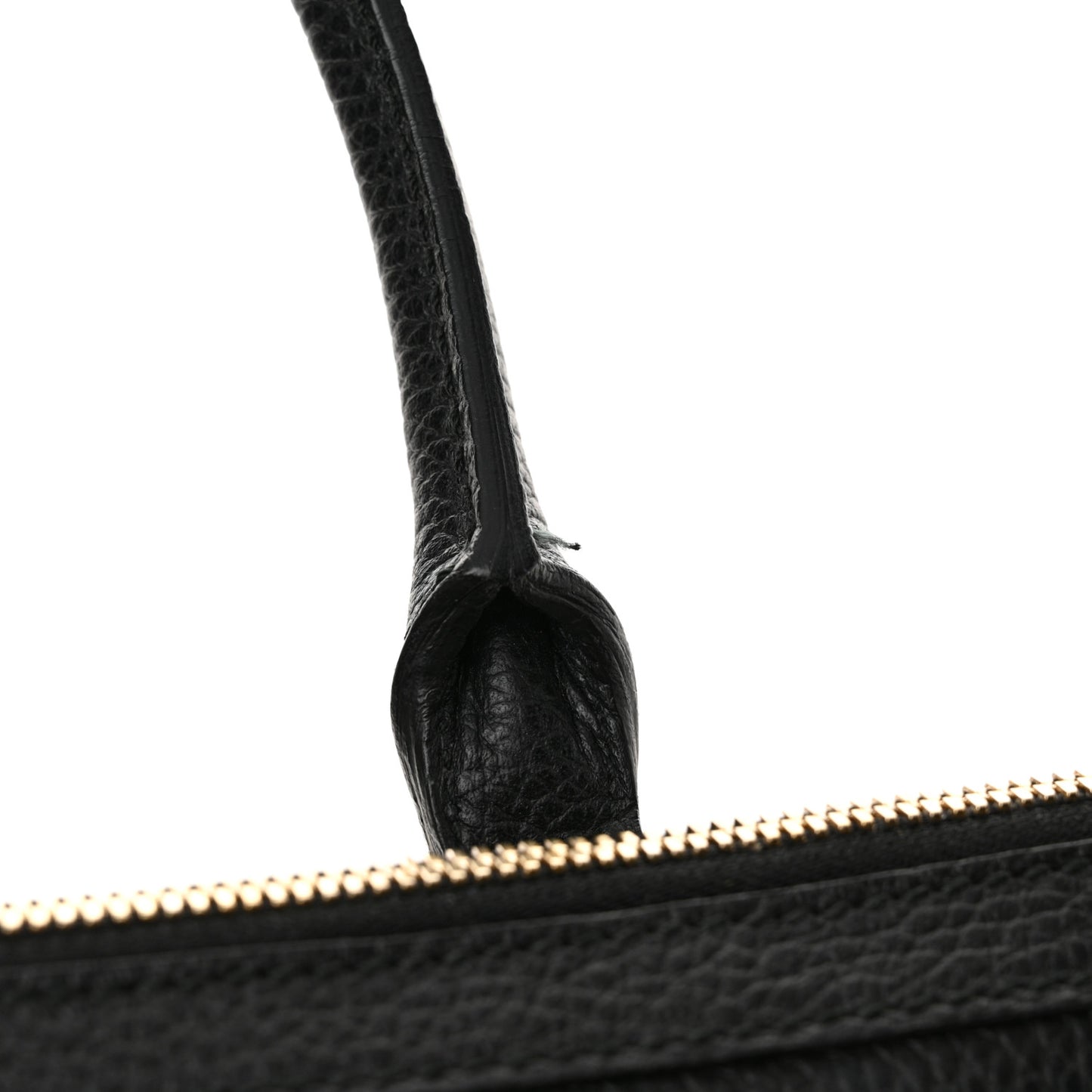 Dollar Calfskin GG Charm Satchel Black