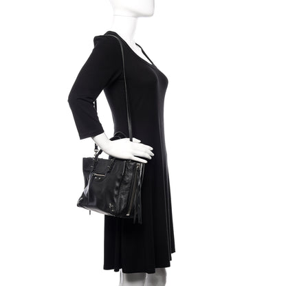 Balenciaga Veau Papier A6 Zip Around Tote Black 2 of 10