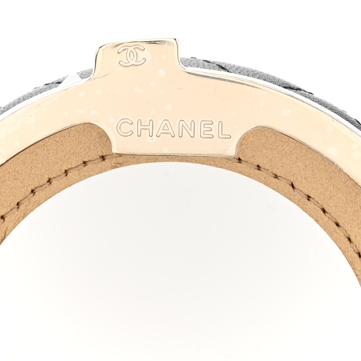 Chanel Lambskin Enamel Quilted Round Poker Chip Clutch With Chain Black White 6 of 10