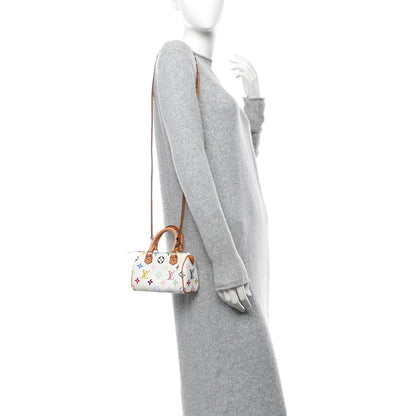 Louis Vuitton Monogram Multicolor Mini Sac HL Speedy White 2 of 10