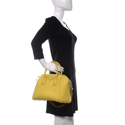 Givenchy Sugar Goatskin Small Antigona Yellow 2 of 17