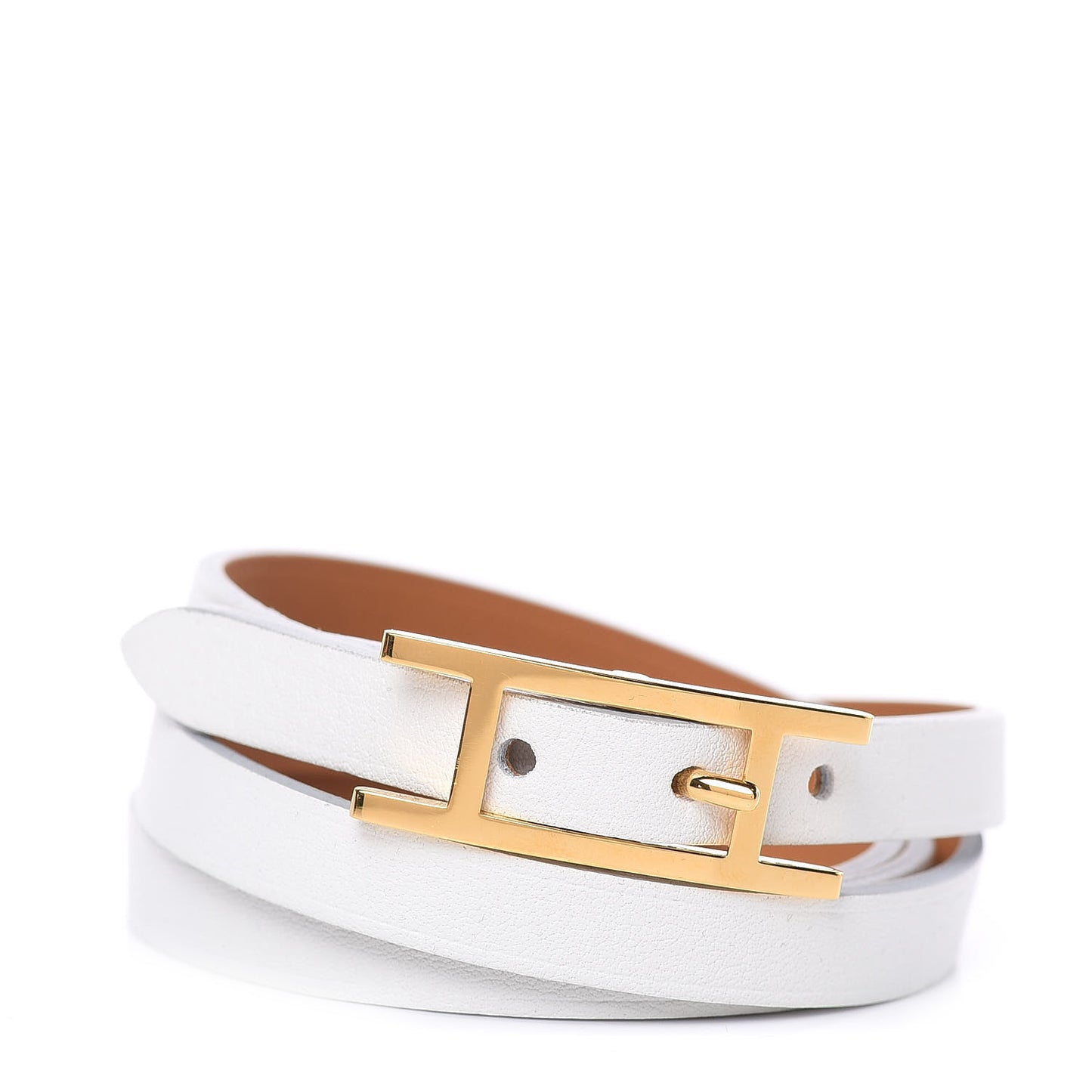 Swift Hapi 3 MM Triple Tour Bracelet T2 White