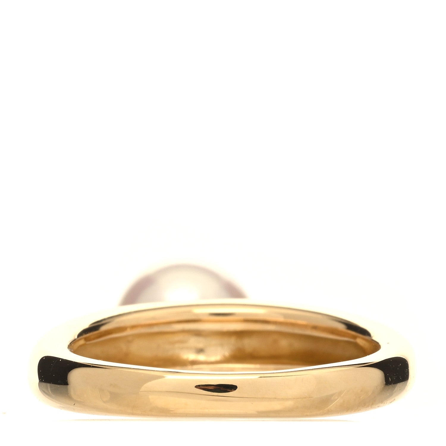 Mikimoto 18K Yellow Gold Pearl 7.5mm Ring 48 4.5 3 of 4