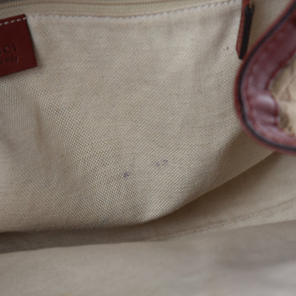 Gucci Monogram Medium Sukey Tote Dark Red 8 of 11