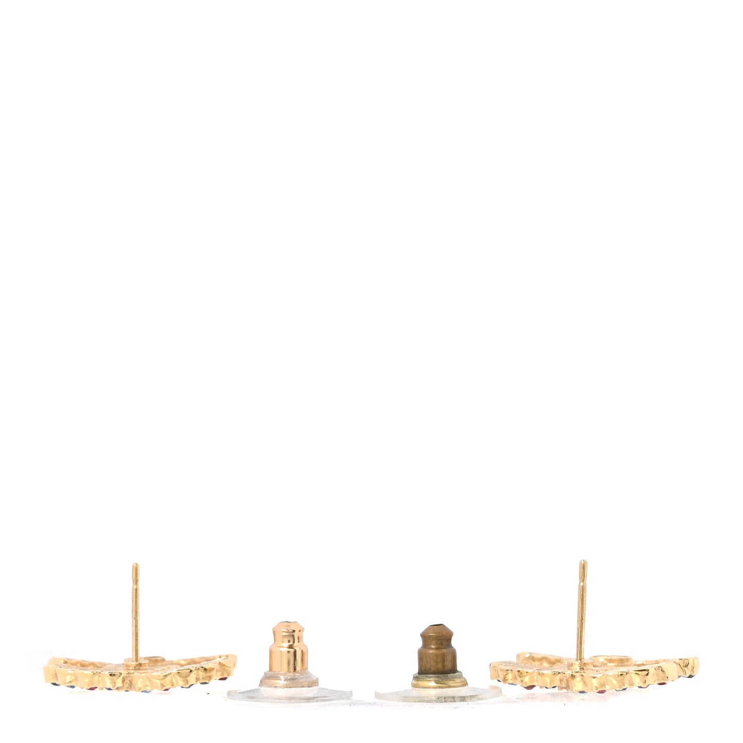 Crystal Over The Rainbow CC Earrings  Gold Multicolor