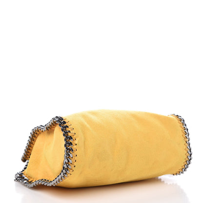 Stella McCartney Shaggy Deer Falabella Mini Fold Over Tote Yellow 5 of 11