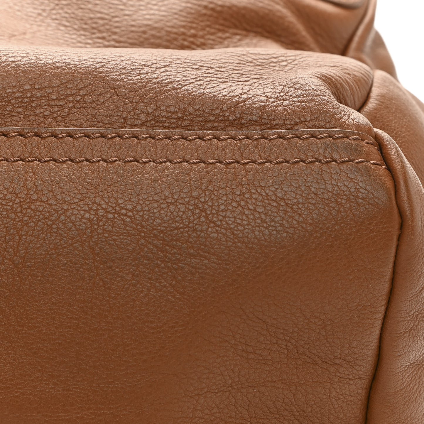 Calfskin Medium Bolt Stud Pandora Brown