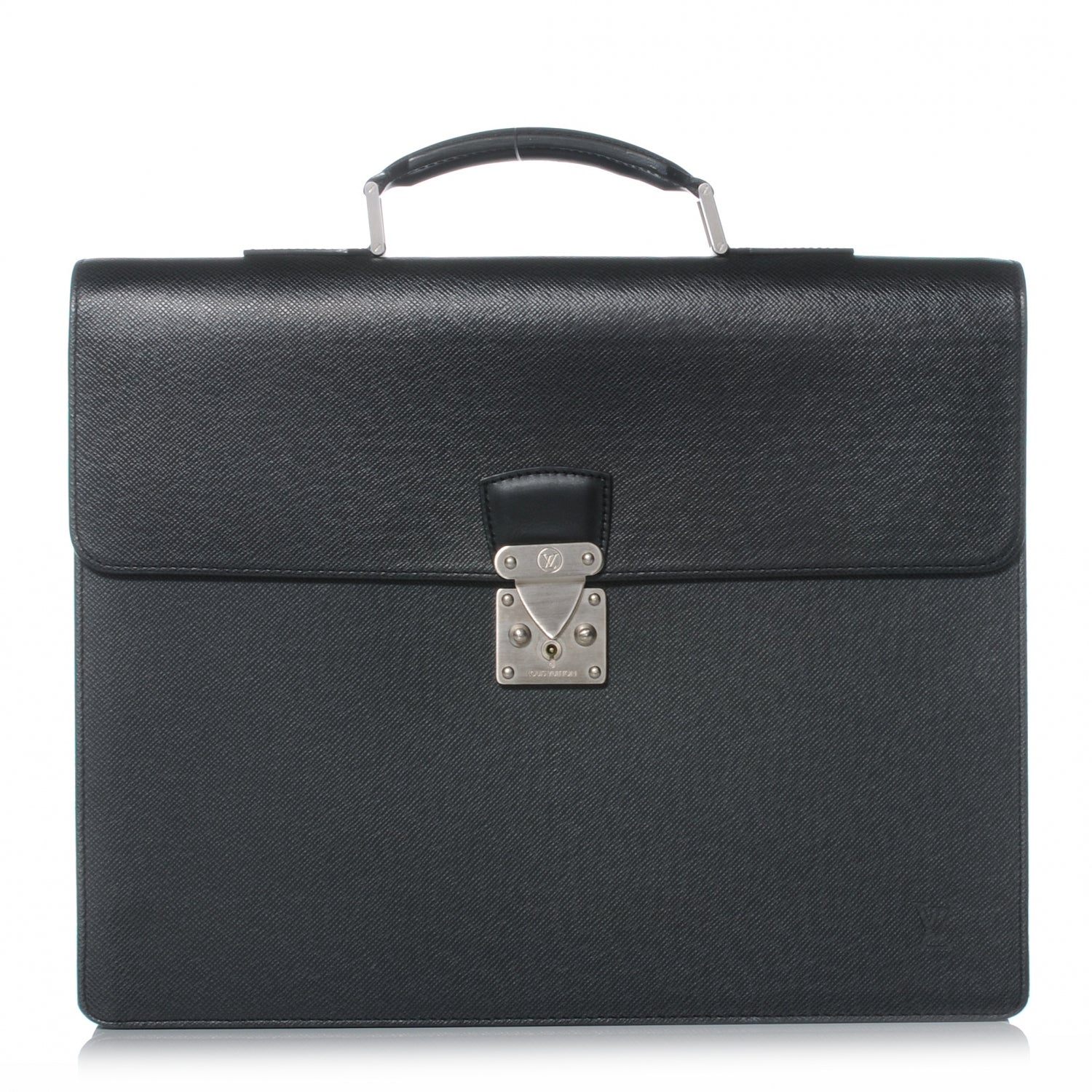Louis Vuitton Taiga Serviette Moskova 2 Soufflets Briefcase Ardoise 1 of 7