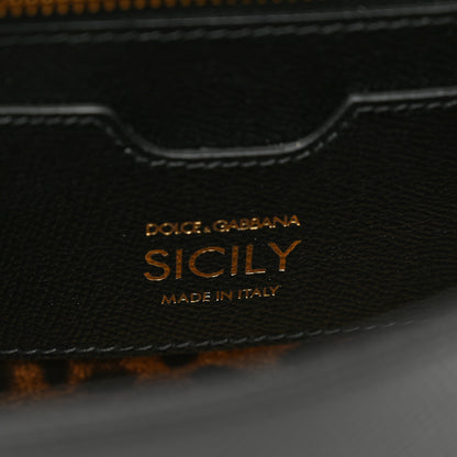 Dolce & Gabbana Dauphine Medium Miss Sicily Satchel Black 7 of 9