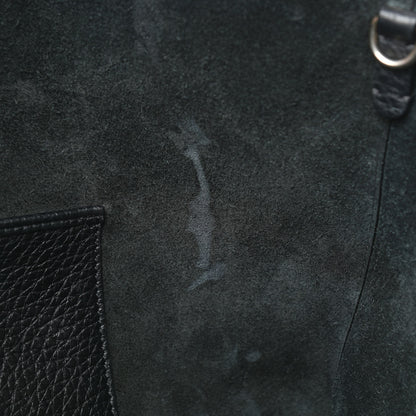 Valentino Garavani Grained Calfskin Rockstud Shoulder Tote Black 10 of 12