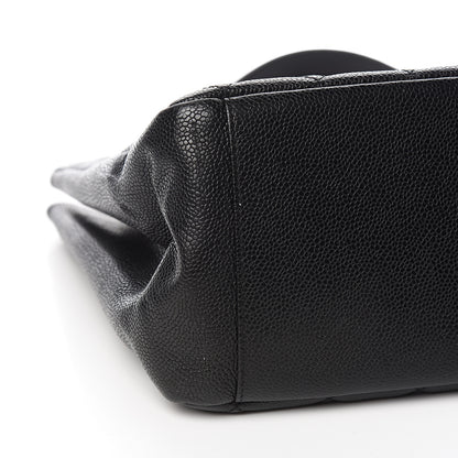 Chanel Caviar Quilted Grand Shopping Tote GST Black 8 of 10