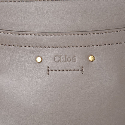 Chloe Calfskin Suede Mini Roy Bag Motty Grey 6 of 9