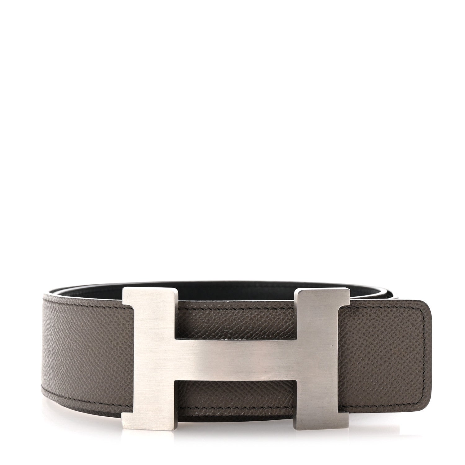 Hermes Epsom Box 42mm Constance Belt 85 34 Etain Black 1 of 5
