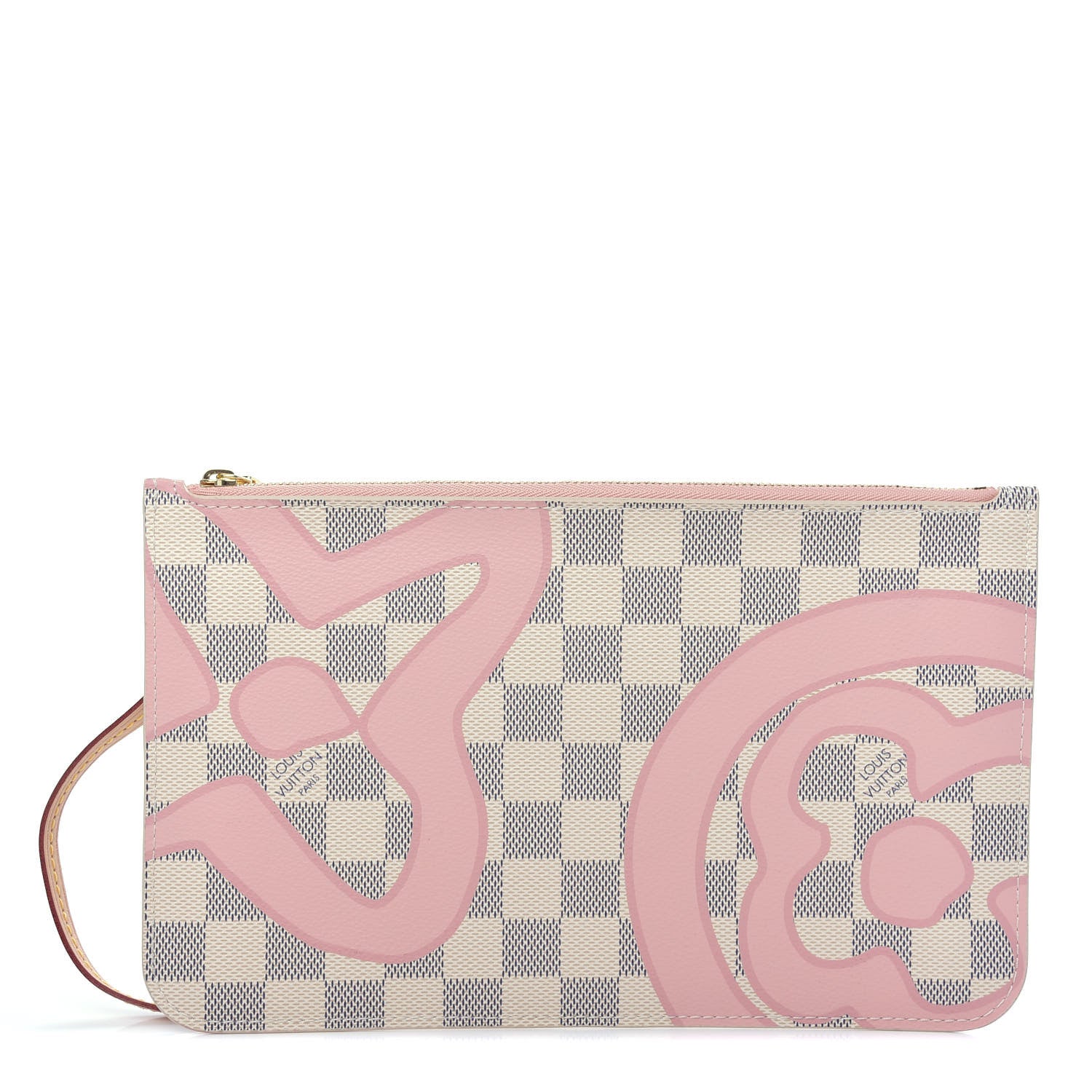 Louis Vuitton Damier Azur Tahitienne Neverfull MM GM Pochette 1 of 8