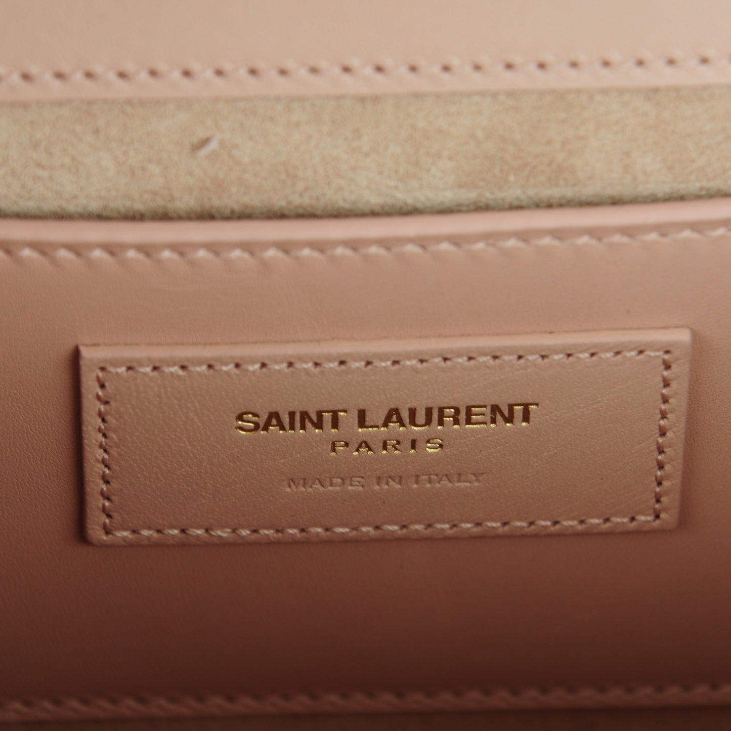 Smooth Calfskin Medium Classic Monogram Kate Tassel Satchel Pink