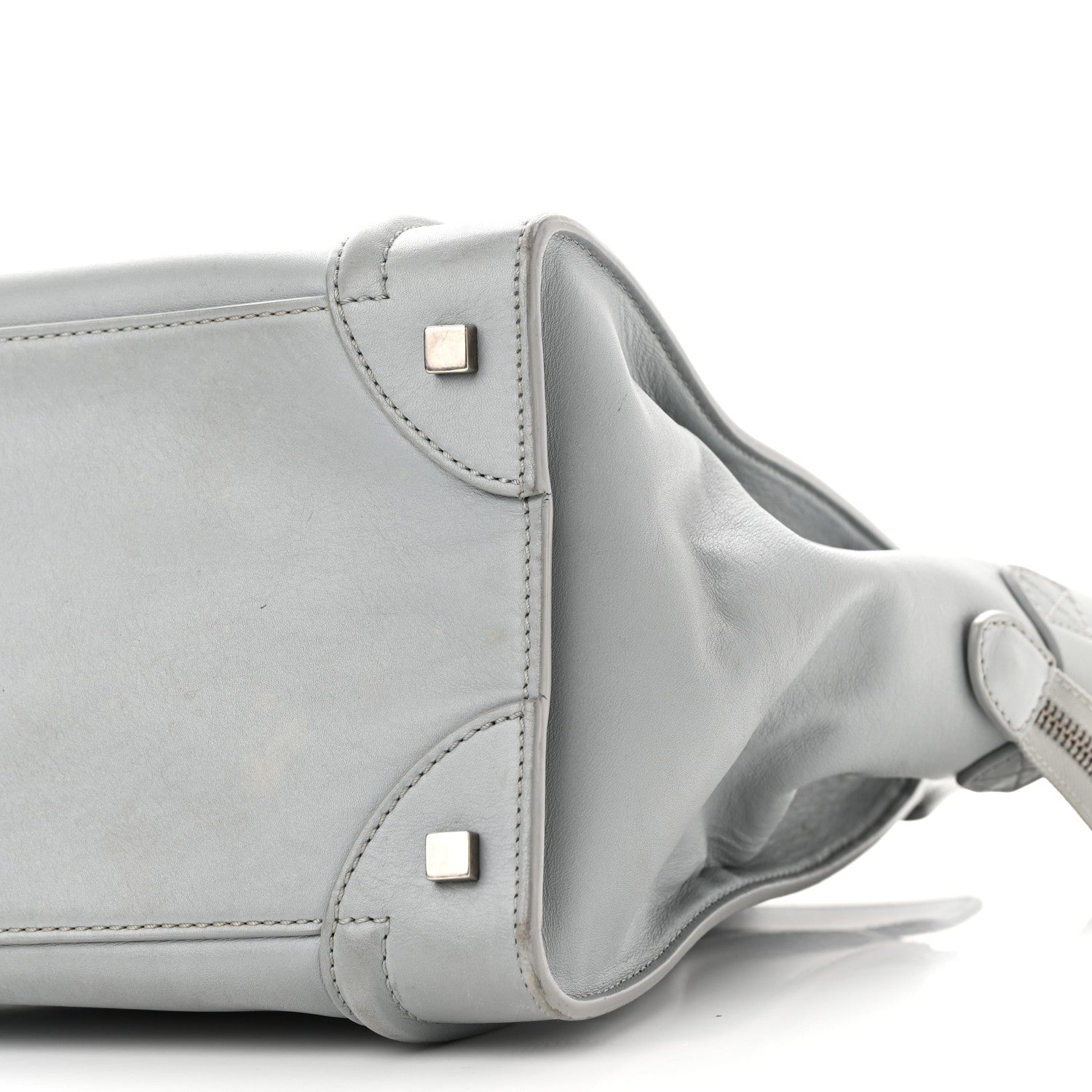 Celine Smooth Calfskin Mini Luggage Sky Blue 9 of 18