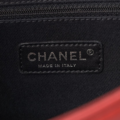 Chanel Washed Lambskin Jumbo Take Away Flap Red 7 of 9