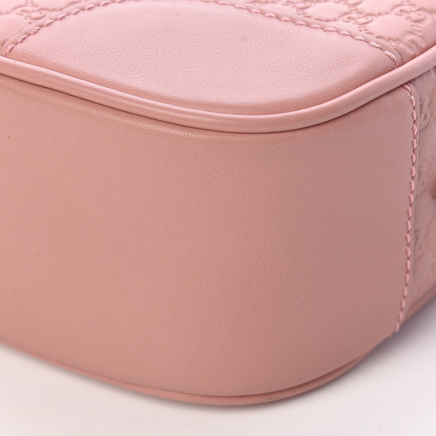 Gucci Soft Microguccissima Mini Bree Messenger Bag Soft Pink 10 of 10