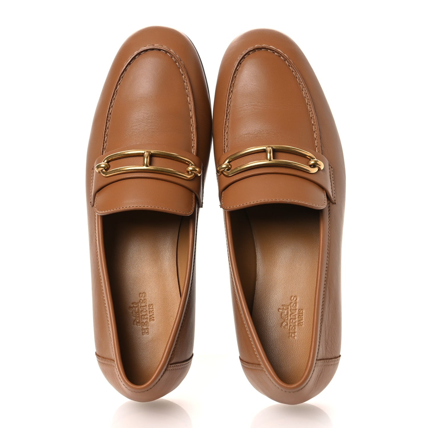 Calfskin Colette Loafer 38.5 Naturel