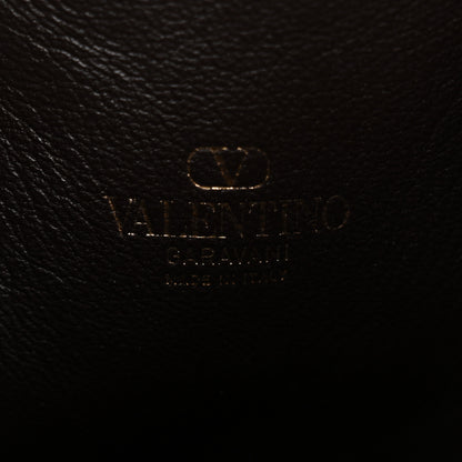 Valentino Garavani Toile Iconographe Nappa Mini Vlogo Signature Bucket Bag Naturale Black Fondant 6 of 10