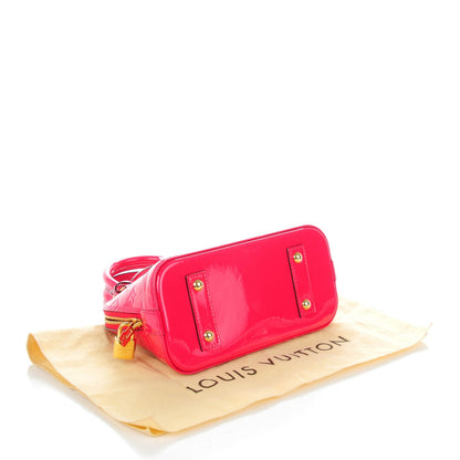 Louis Vuitton Vernis Alma BB Hot Pink 4 of 8