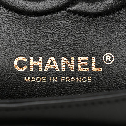 Chanel Lambskin Quilted Small Double Flap Black 5 of 9